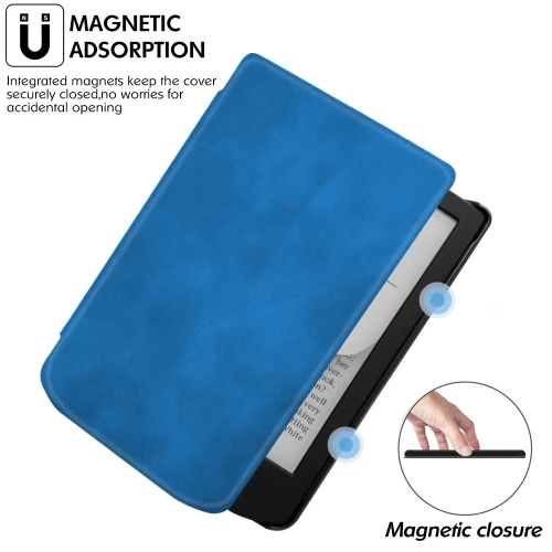 Калъф GARV Slim за Pocketbook Verse Lite, Светлосин