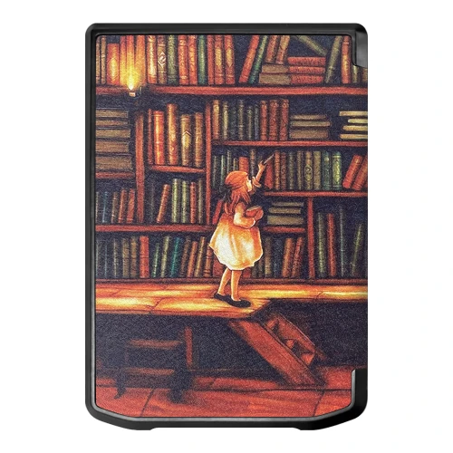 Калъф GARV Slim за Pocketbook Verse Lite, Librarian