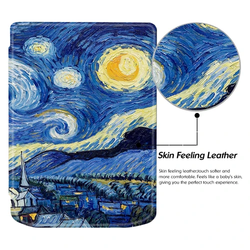 Калъф GARV Slim за Pocketbook Verse Lite, Starry Night