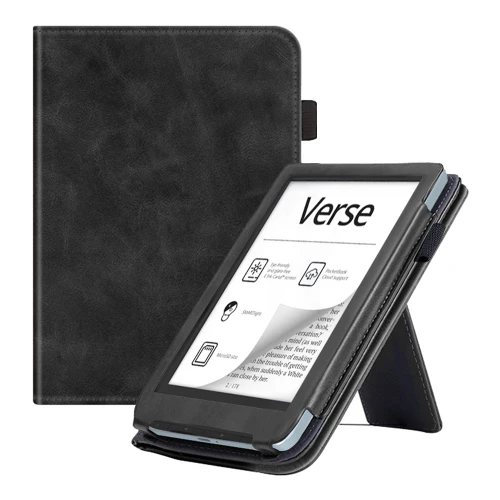 Калъф GARV Stand за Pocketbook Verse Lite, Сив