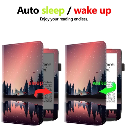 Калъф GARV Stand за Pocketbook Verse Lite, Night