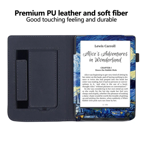 Калъф GARV Stand за Pocketbook Verse Lite, Starry Night Калъф GARV Stand за Pocketbook Verse Lite, Starry Night