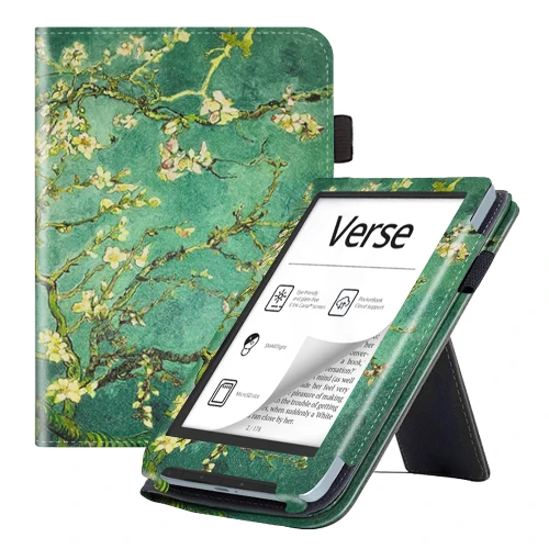 Калъф GARV Stand за Pocketbook Verse Lite, Almond Tree