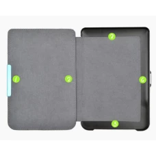 Калъф GARV Business за PocketBook Touch Lux, Тюркоаз