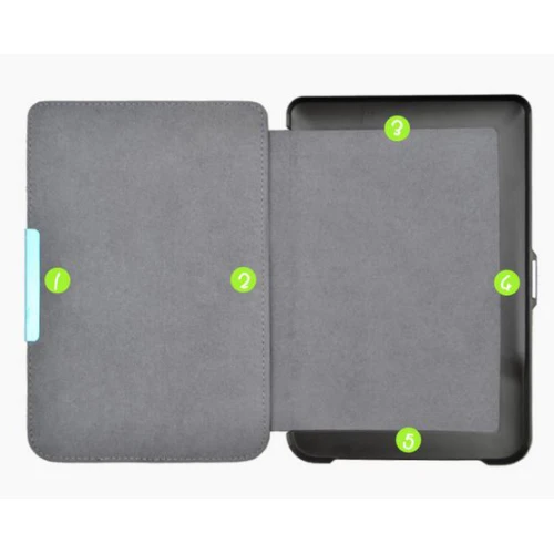 Калъф GARV Business за PocketBook Touch Lux, Тюркоаз