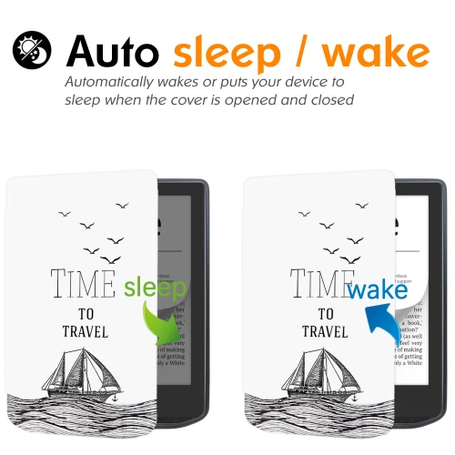 Калъф GARV Slim за PocketBook Verse, Traveller