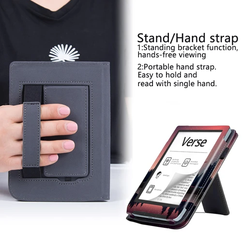 Калъф GARV Stand за Pocketbook Verse, Night