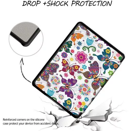 Калъф GARV Slim за Kindle Paperwhite 4 (2018), Butterflies