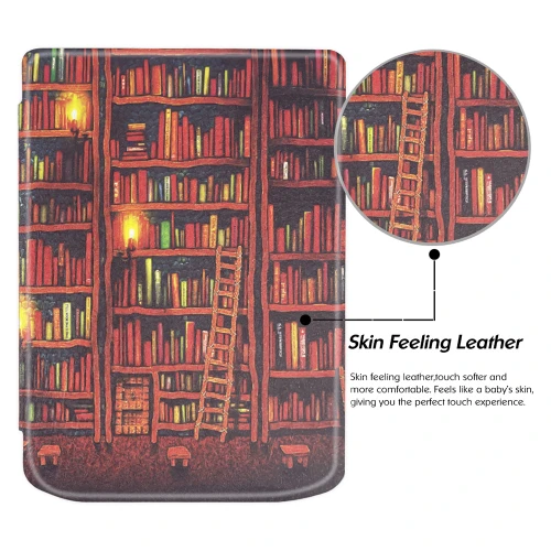 Калъф GARV Slim за PocketBook Verse Pro, Library