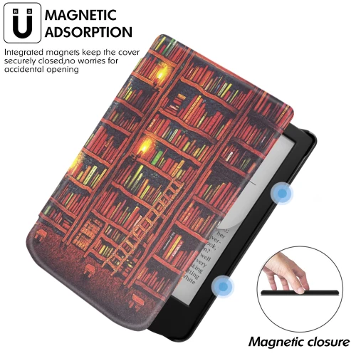 Калъф GARV Slim за PocketBook Verse Pro, Library