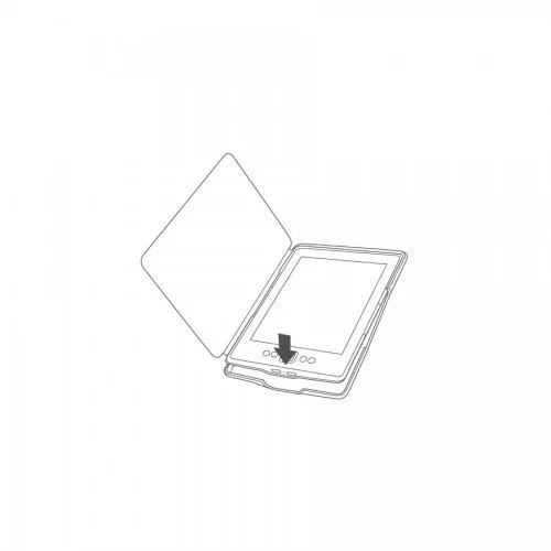 Калъф Classic за Kindle 4/5, Тъмнокафяв