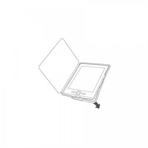 Калъф Classic за Kindle 4/5, Тъмнокафяв