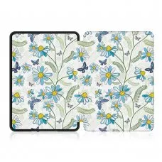 Калъф GARV Slim за Kindle 2019, Blue Flowers