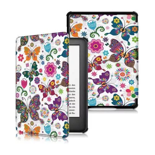 Калъф GARV Slim за Kindle 2019, Butterflies