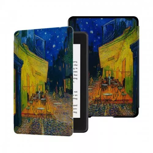 Калъф GARV Slim за Kindle 2019, Cafeteria