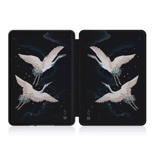 Калъф GARV Slim за Kindle 2019, Cranes