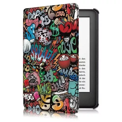 Калъф GARV Slim за Kindle 2019, Graffiti