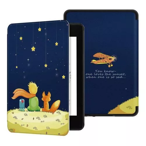 Калъф GARV Slim за Kindle Paperwhite 4 (2018), Little Prince