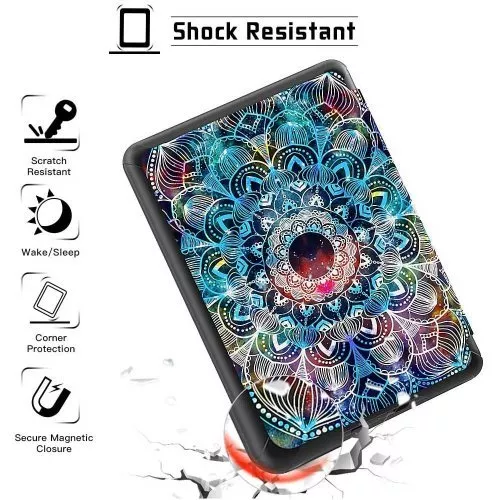 Калъф GARV Slim за Kindle 2019, Mandala Galaxy