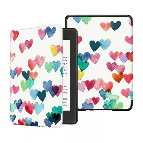 Калъф GARV Slim за Kindle 2019, Raining Hearts