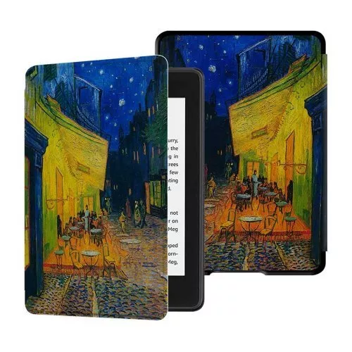 Калъф GARV Slim за Kindle Paperwhite 4 (2018), Cafeteria