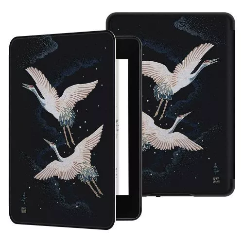 Калъф GARV Slim за Kindle Paperwhite 4 (2018), Cranes