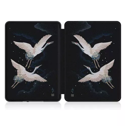 Калъф GARV Slim за Kindle Paperwhite 4 (2018), Cranes