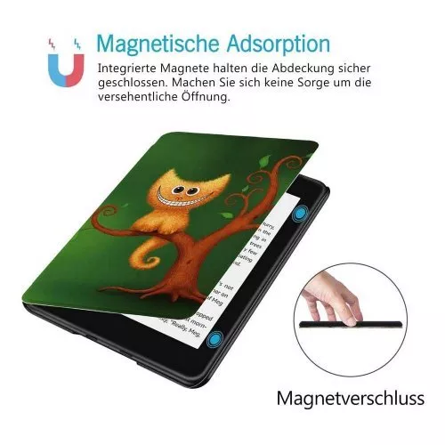 Калъф GARV Slim за Kindle Paperwhite 4 (2018), Kitten