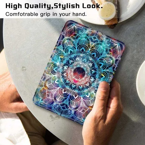 Калъф GARV Slim за Kindle Paperwhite 4 (2018), Mandala Galaxy