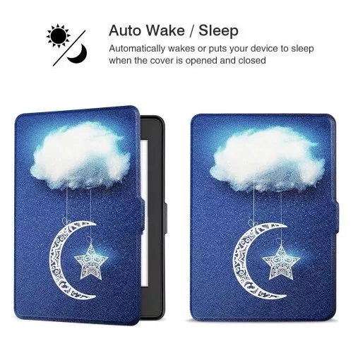 Калъф Slim за Kindle Paperwhite 1/2/3, Sky Clouds