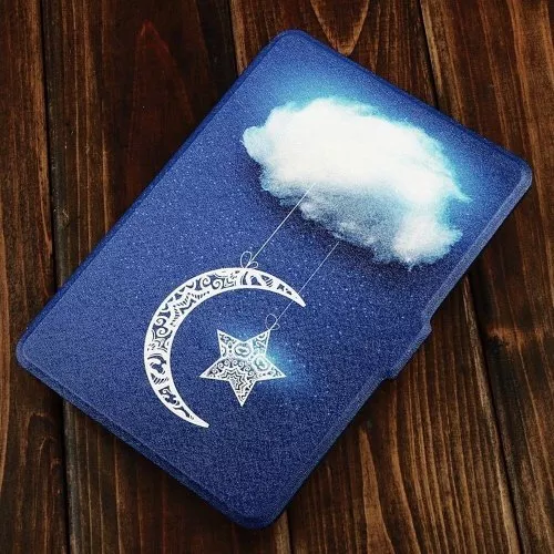 Калъф Slim за Kindle Paperwhite 1/2/3, Sky Clouds