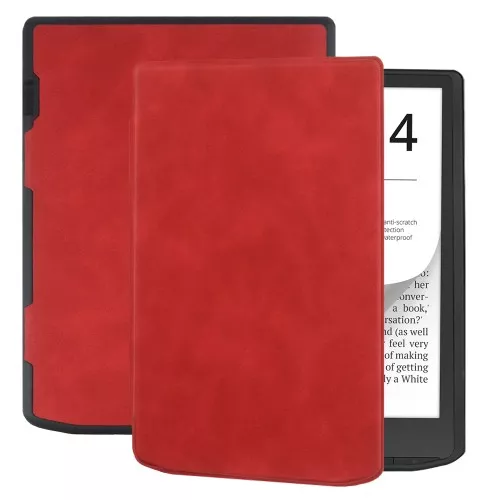 Калъф GARV Slim за Pocketbook InkPad 4, Червен