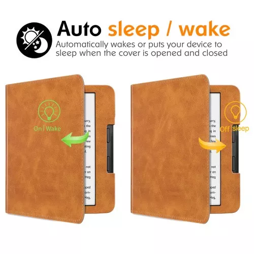 Калъф GARV Stand за Kobo Sage, Кафяв