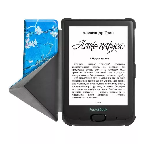 Калъф GARV Origami за PocketBook Basic Lux 2, Almond Tree