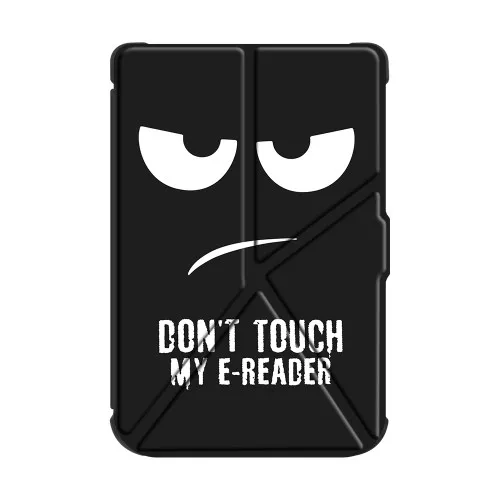 Калъф GARV Origami за PocketBook Basic Lux 2, Angry Face