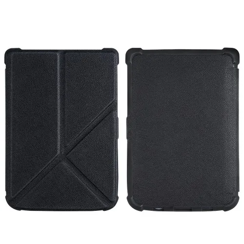 Калъф GARV Origami за PocketBook Basic Lux 2, Черен
