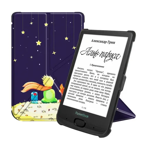 Калъф GARV Origami за PocketBook Basic Lux 2, Little Prince