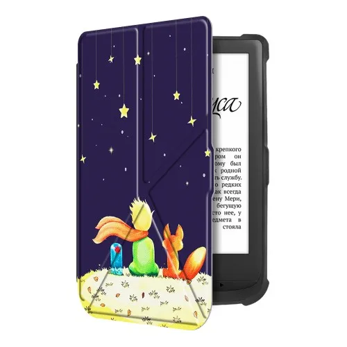 Калъф GARV Origami за PocketBook Basic Lux 2, Little Prince