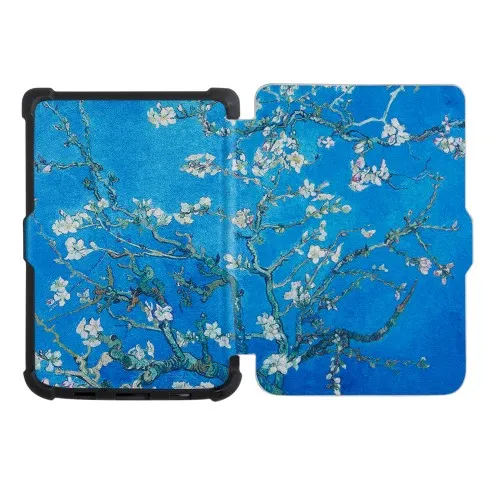 Калъф GARV Slim за PocketBook Basic Lux 2, Almond Tree