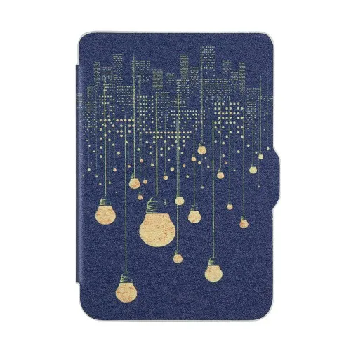 Калъф GARV Slim за PocketBook Basic Lux 2, Lamps