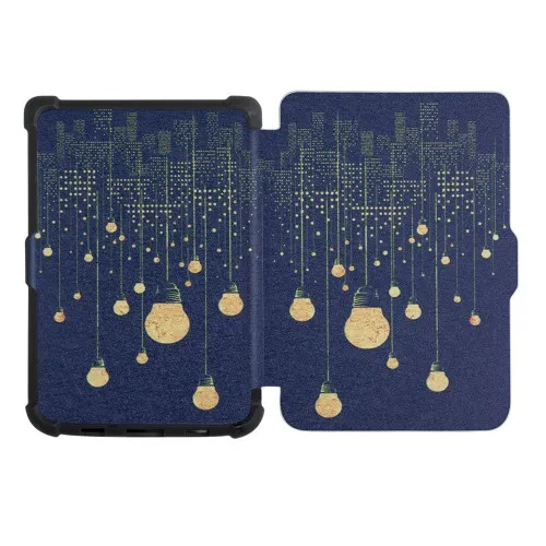 Калъф GARV Slim за PocketBook Basic Lux 2, Lamps