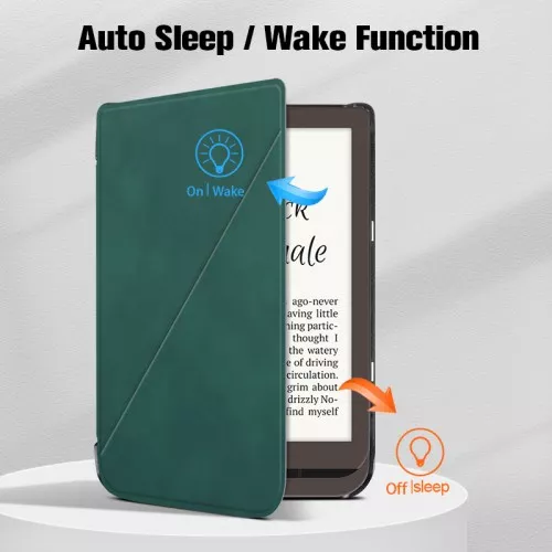 Калъф GARV Origami за Pocketbook InkPad 3 PB740, Зелен