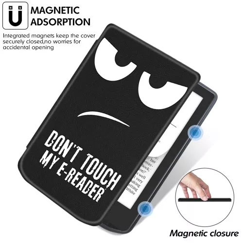 Калъф GARV Slim за Pocketbook Verse, Angry Face