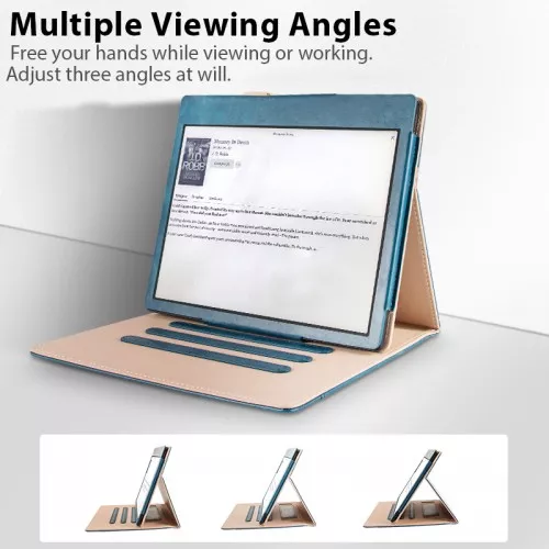 Калъф GARV Stand за Kobo Elipsa 1/2e, Тъмносин