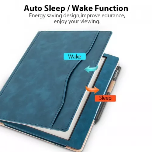 Калъф GARV Stand за Kobo Elipsa 1/2e, Тъмносин