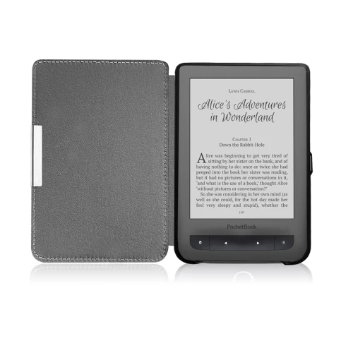 Калъф Business за Pocketbook Basic Touch, Кафяв Калъф Business за Pocketbook Basic Touch, Кафяв