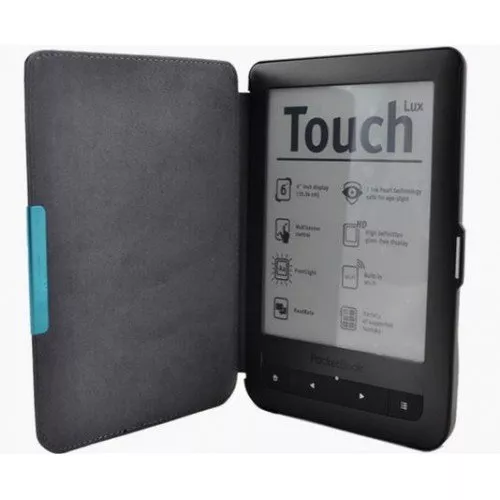 Калъф Premium за Pocketbook Touch, Тъмносин