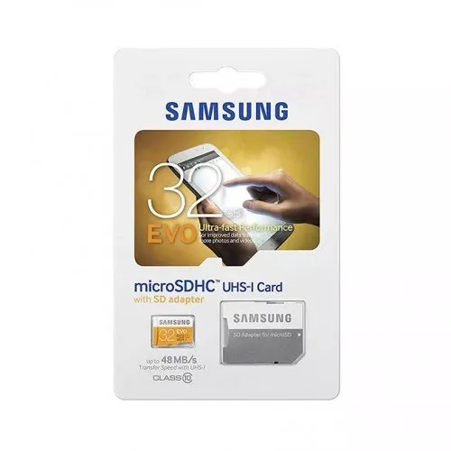 Карта памет MicroSDHC Samsung EVO 32GB, Class 10 Карта памет MicroSDHC Samsung EVO 32GB, Class 10