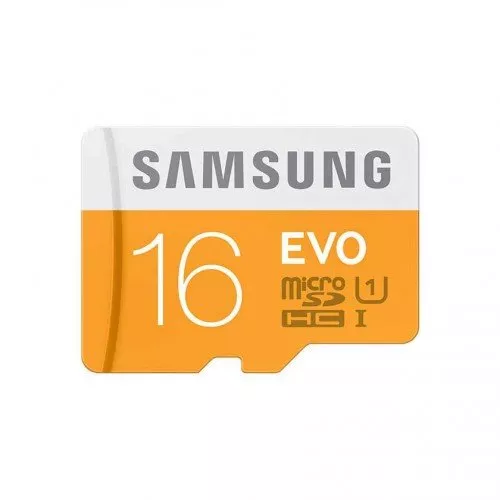 Карта памет MicroSDHC Samsung EVO 16GB, Class 10