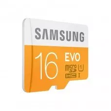 Карта памет MicroSDHC Samsung EVO 16GB, Class 10
